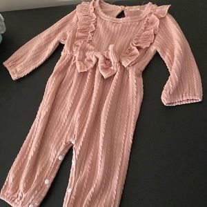 Pink onesie